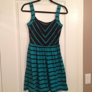 2/$25 Striped fit and flare dress